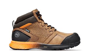 Timberland Pro Reaxion Composite Safety Toe Work Boots [upl. by Ecnadnac]