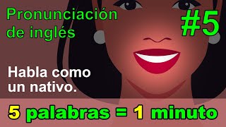 Aprende a pronunciar 5 palabras en inglés en 1 minuto Parte 5 draw work store September talk [upl. by Esbensen537]