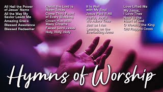 🎶 Hymns of Worship ✝️ Nonstop Praise And Worship Songs ✝️ 247 Live Hymns All Day [upl. by Darnoc883]