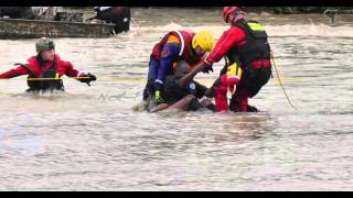 10415 DRAMATIC Water Rescue Columbia SC [upl. by Ahseym]