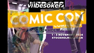 Besöker mässaComic Con I Stockholm [upl. by Allanson]