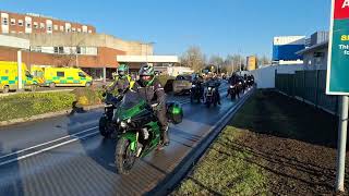 Freewheelers Motorcycle Club Midlands Toy Run [upl. by Noskcire]