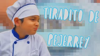 Tiradito de pejerrey 🐟 [upl. by Ahsian932]