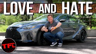 2021 Lexus IS 350 F Sport Here Are The Top 5 Things I LOVE And HATE [upl. by Hatfield]