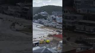 DEVASTATION CAUSED BY MASSIVE WAVES IN WESTERN CAPE [upl. by Gibbon]