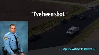 Emergency radio traffic in fatal shooting of Kansas deputy [upl. by Rahcir]