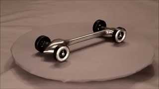 Silver Bullet Pinewood Derby car [upl. by Suchta]