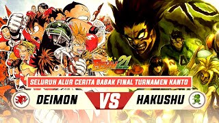 FINAL KANTO DEIMON DEVIL BATS VS HAKUSHU DINOSAURS  Eyeshield 21 Chapter 241 sd 274 [upl. by Arocal]