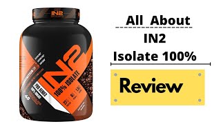 In2 Nutrition Isolate Protein Review in2nutrition in2 [upl. by Ilojna]