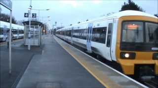 Trains at Petts Wood Station [upl. by Anerul]