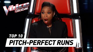 PITCHPERFECT RUNS made the Coaches JAWS DROP on The Voice [upl. by Eillor]