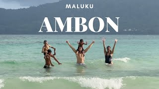 Vlog 91 VAKANTIE AMBON MAKAN RUJAK di NATSEPA BEACH [upl. by Elocin]