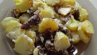 23 Мясо с картошкой в духовке Meat and potatoes in the oven [upl. by Araminta]