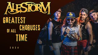 Alestorm Greatest Choruses of All Time 2024 [upl. by Jayson]