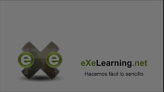 Cómo exportar una página como elp en eXeLearning [upl. by Ruelu]