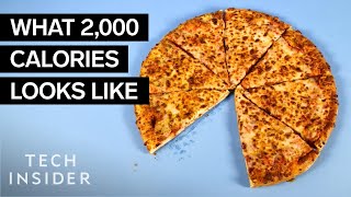 What 2000 Calories Looks Like  Tech Insider [upl. by Perrie]