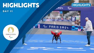 Day 11 Highlights  Paris 2024 Paralympic Games ❤️💙💚 [upl. by Mcgray]