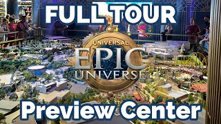 NEW Epic Universe Preview Center FULL TOUR  Universal Orlando Resort 2024 [upl. by Yvad119]