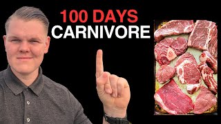 I Ate Only MEAT For 100 Days Carnivore Diet [upl. by Egreog]