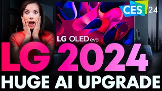 LG C4 amp G4 OLED TV Differences Are Getting Out of Hand  CES 2024 Lineup [upl. by Oliy]