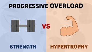 Progressive Overload for Strength vs Hypertrophy Training  How to Progress Training Variables [upl. by Delorenzo]