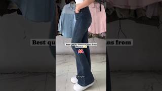 Myntra finds this bootcut jeans 👖outfitsidea jeans bootcut trending onepiece ootd [upl. by Alludba]