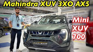 Mahindra XUV 3XO AX5 Variant Walkaround Features Aayushssm [upl. by Yeslaehc]