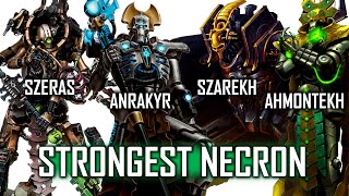 Top 10 Most Powerful Necrons in Warhammer 40K [upl. by Moulton]