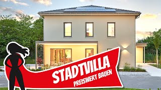 Stadtvilla preiswert bauen – so kann es klappen Neues Musterhaus von Fertighaus Weiss  Haustour [upl. by Able]