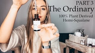 The Ordinary 100 Plant Derived HemiSqualane Review  Vegan amp Cruelty Free Skincare [upl. by Ahsram]