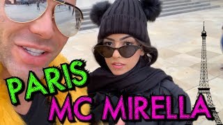 VLOG PARIS COM MC MIRELLA  HottelMazzafera [upl. by Yroffej]