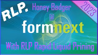 Formnext 2024  Rapid Liquid Printing  Zero support alot of goop [upl. by Adym]