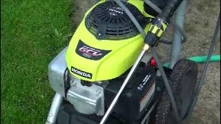 HOW TO FIX a Honda GCV 160 ENGINE RYOBI pressure jet washer that is HARD to START after STORAGE [upl. by Anairt120]