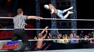 WWE Main Event  Sin Cara vs Antonio Cesaro WWE Main Event June 19 2013 [upl. by Takakura]