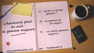 Cours de guitare  Lharmonie pour les nuls  la gamme majeure  Intro [upl. by Clarabelle]