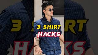 Day 5490 😍😍 Amazing Shirt Hacks for Boys Men  Hindi shorts [upl. by Balsam]