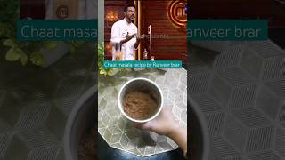 Ranveer Brars Chaat Masala Recipe  MasterChef  shortsfeed masterchef [upl. by Jerrylee292]