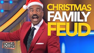 Best Of Family Feud Christmas Questions amp Answers [upl. by Sura225]