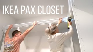 IKEA PAX Closet  Home With Stefani [upl. by Behlau700]