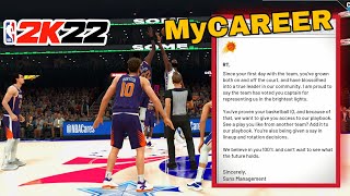 NBA 2K22 HOW TO CHANGE YOUR STARTING 5  SWAP PLAYERS REBUILD ROTATION amp SWAP MINUTES IN MyCAREER [upl. by Parrish]