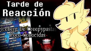 Reaccionando al Iceberg de CREEPYPASTAS DESCONOCIDAS [upl. by Yearwood]