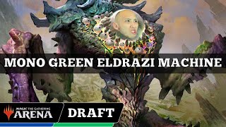 MONO GREEN ELDRAZI MACHINE  Modern Horizons 3 Draft  MTG Arena [upl. by Uria]