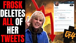 Frosk Just DELETED Her Entire Twitter History After Meltdown  G4TV Disaster Keeps Getting Worse [upl. by Nessi]