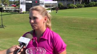 Marita Engzelius Wins Symetra Tour Championship [upl. by Llertnom]