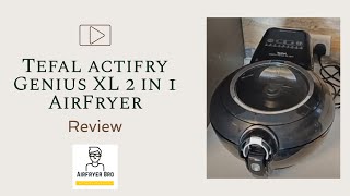 Tefal ActiFry Genius XL 2 in 1 Air Fryer Review after 4 months [upl. by Naujet413]