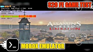 Assassins Creed Liberation HD MOBOX Emulator Game Test S20 FE [upl. by Feodore712]