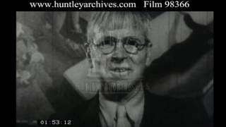 Stanley Spencer 1950s  Film 98366 [upl. by Sterne943]