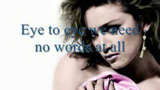 Madonna  Crazy For You  Lyrics [upl. by Cand457]