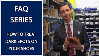 How To Treat Dark Spots On Dress Shoes  FAQ  Kirby Allison [upl. by Gilpin122]