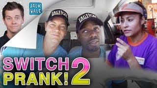 Drive Thru Switch Prank 2  Jack Vale [upl. by Torrlow]